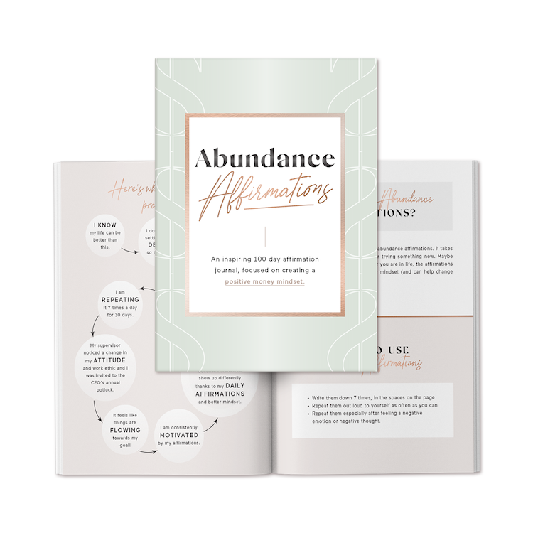 Abundance Affirmation Journal