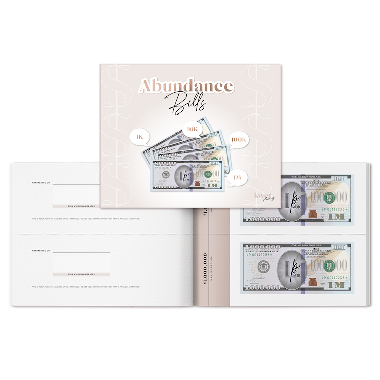 Abundance Bills Book