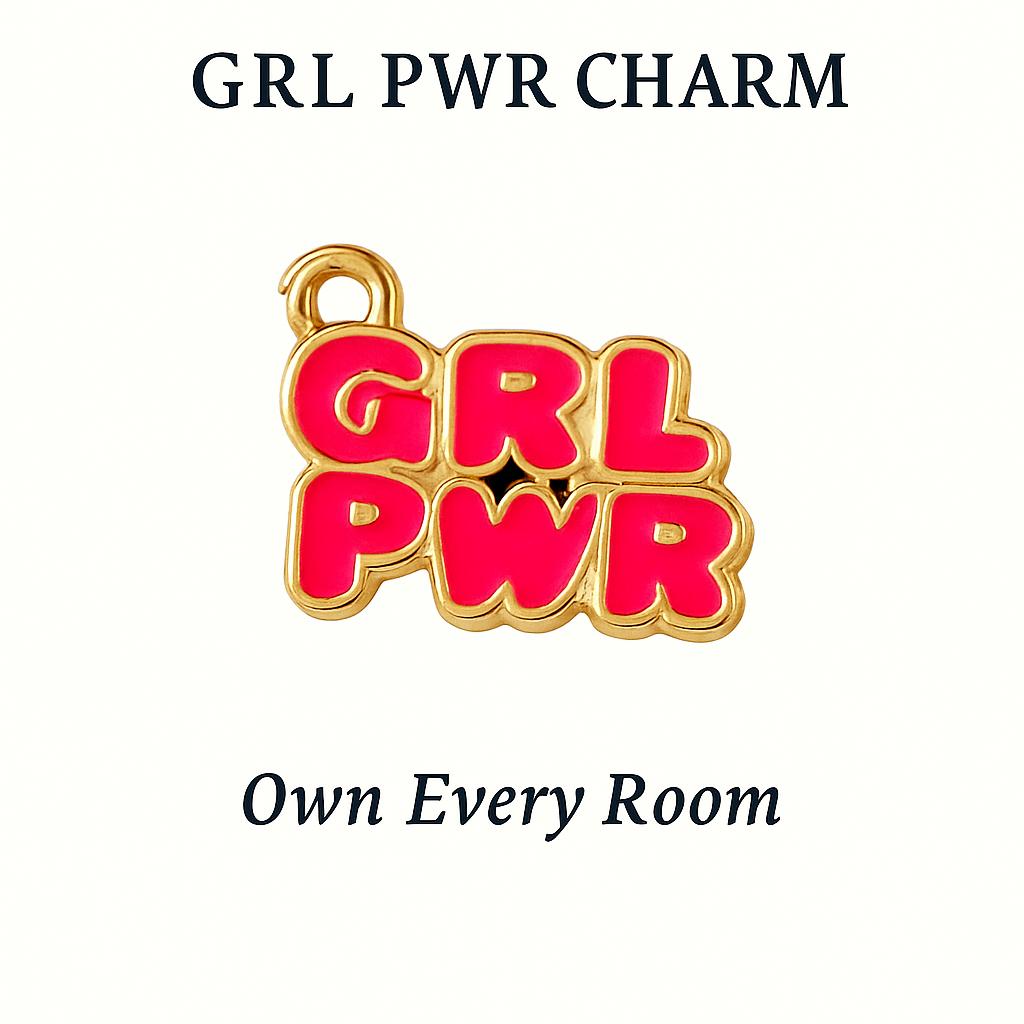 Girl Power Charm RED – Own Every Room
