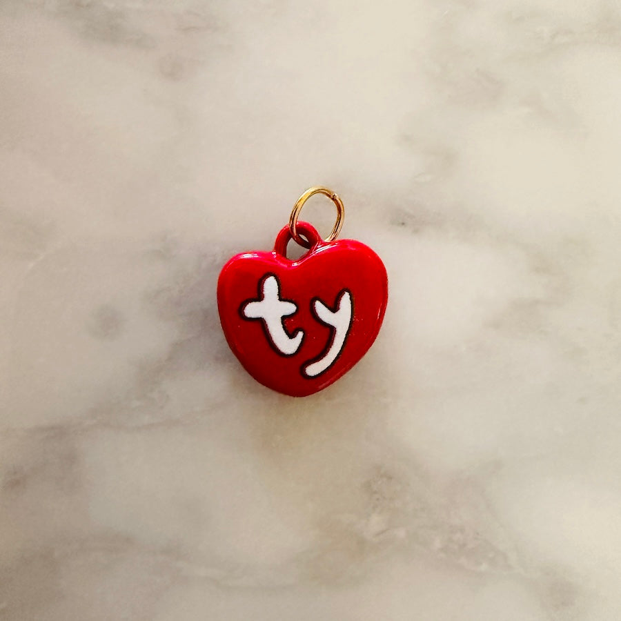 Red Nostalgia Heart Charm - (SURPRISE)