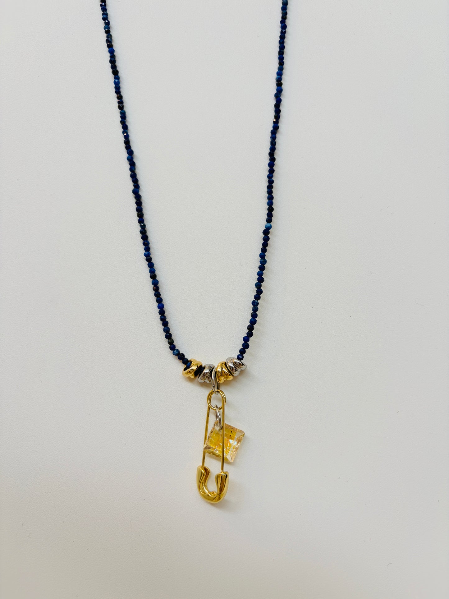 Lapis Lazuli Clarity Talisman Necklace - (SURPRISE)