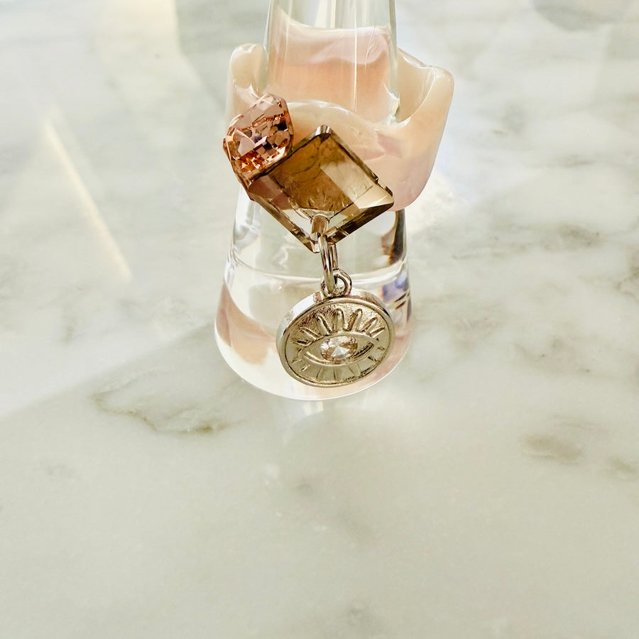 Pearl Oracle Eye Ring - SIZE 7 (SURPRISE)