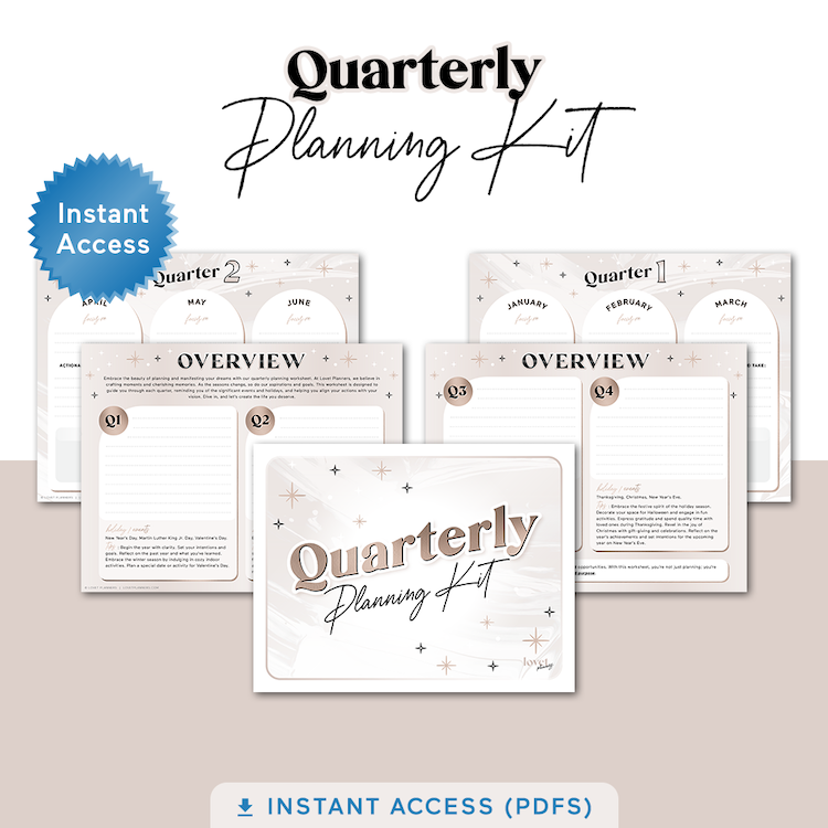 Quarterly Planning Kit (Digital)