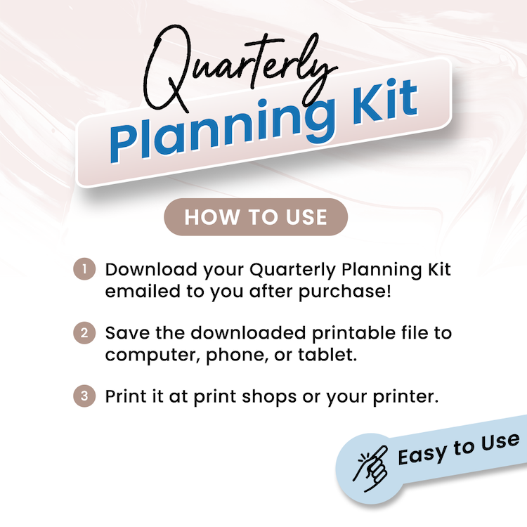 Quarterly Planning Kit (Digital)