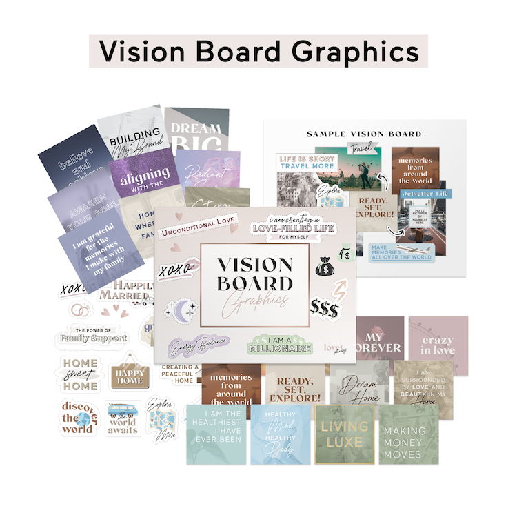 Vision Board Graphics Book