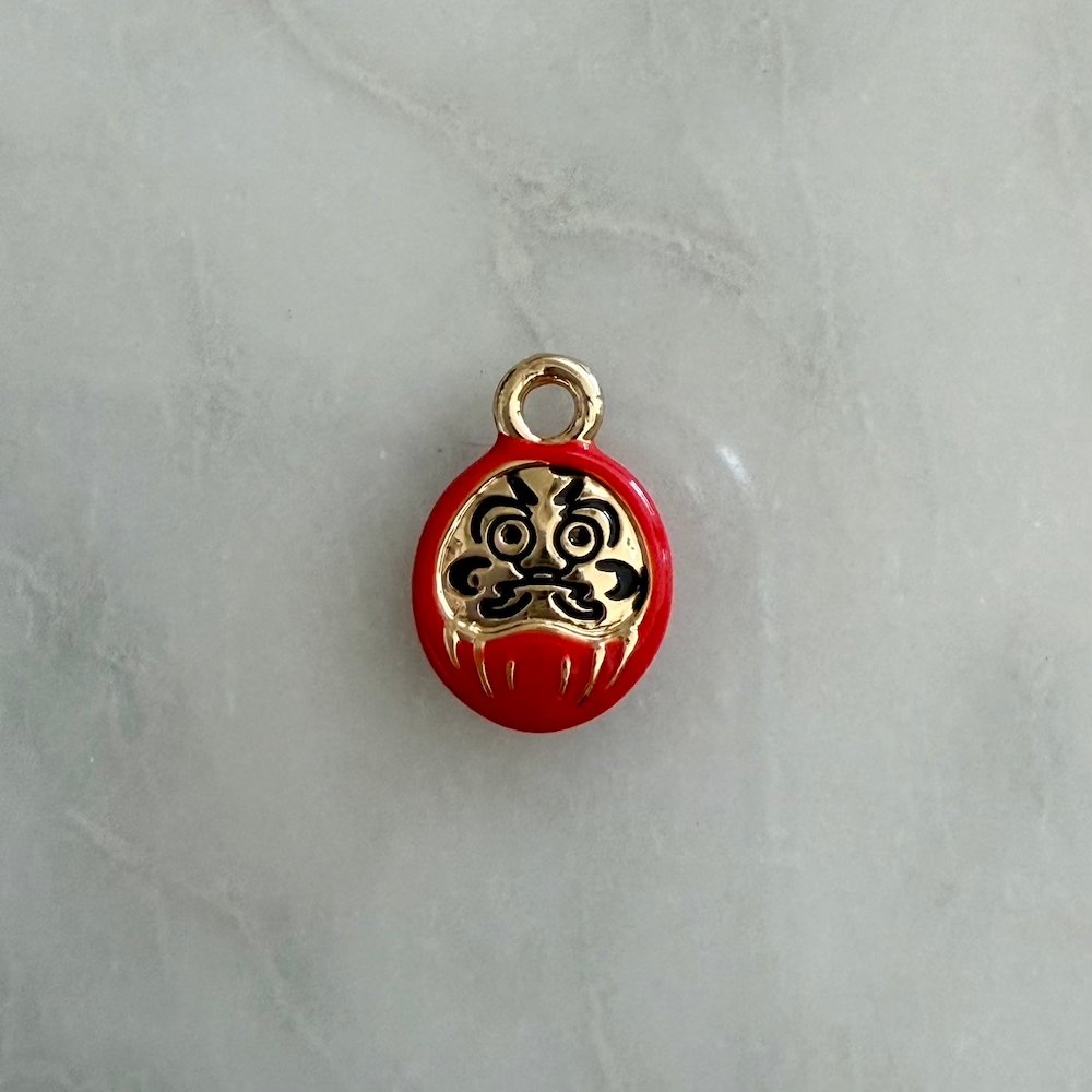 Red Daruma Doll Wish Charm - JAPAN (SURPRISE)