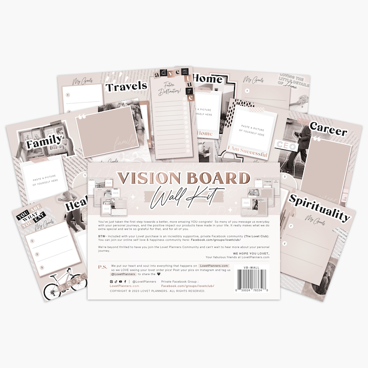 Vision Board Wall Kit