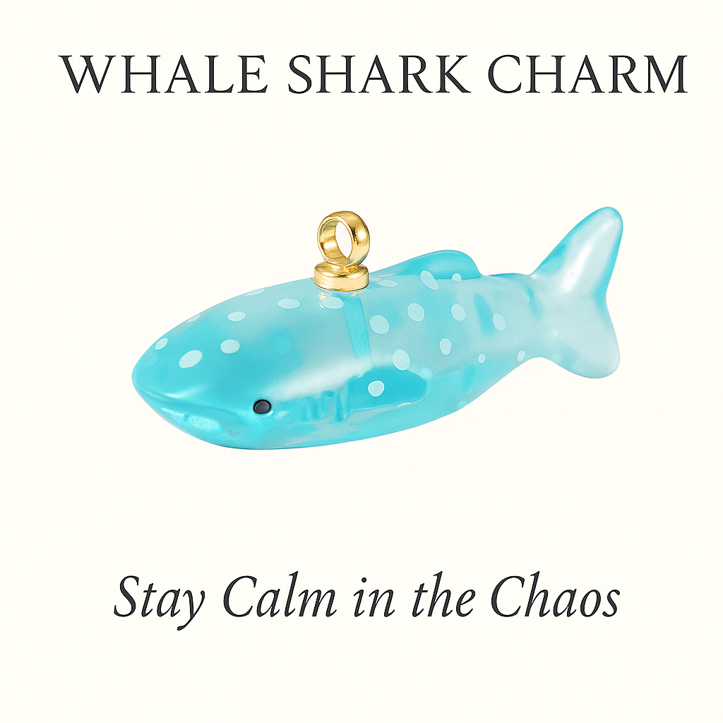 Whale Shark Charm – Inner Strength