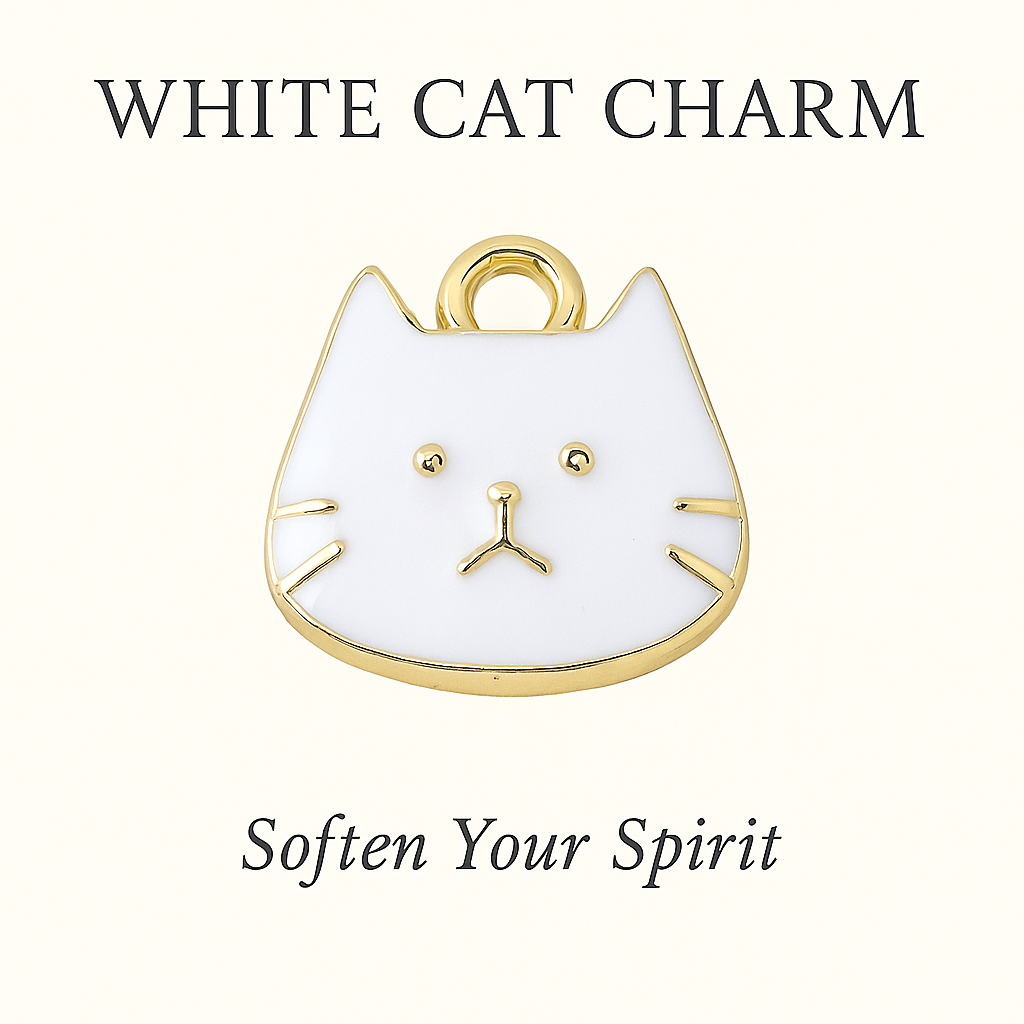 White Cat Charm - Quiet Magic