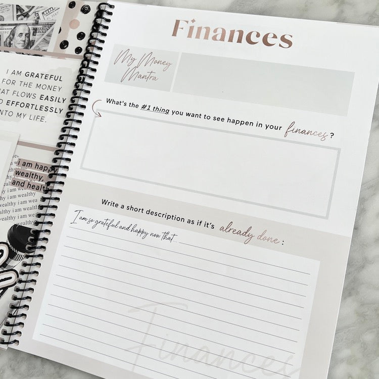 Vision Board Book