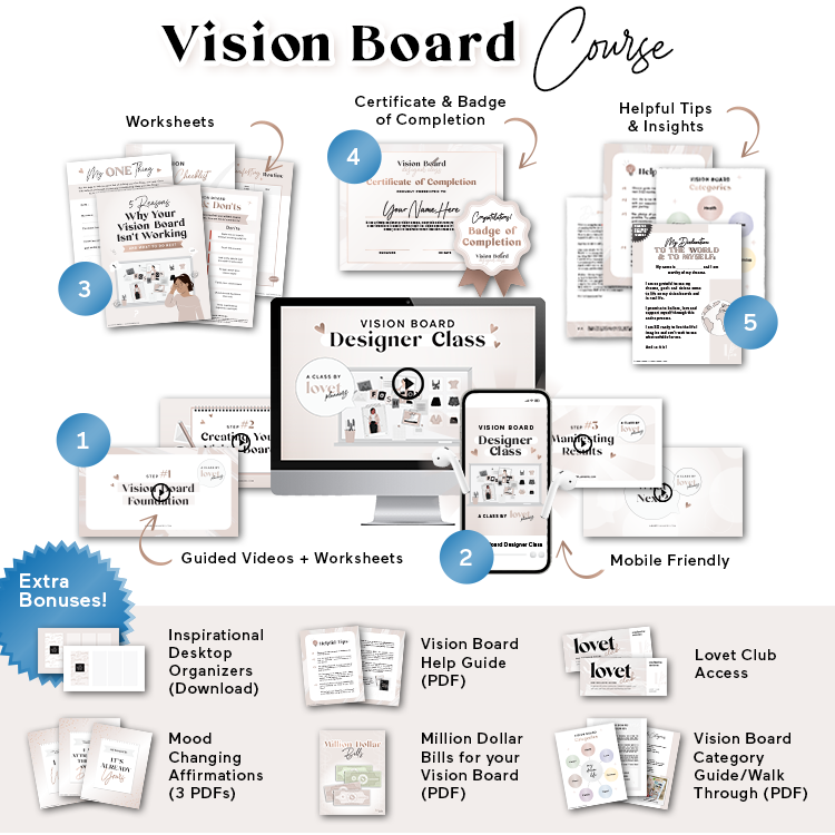 Vision Board Course (Digital)