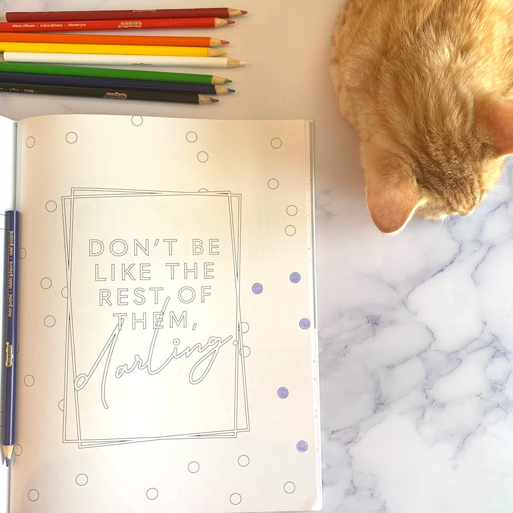 Inspirational Coloring Book