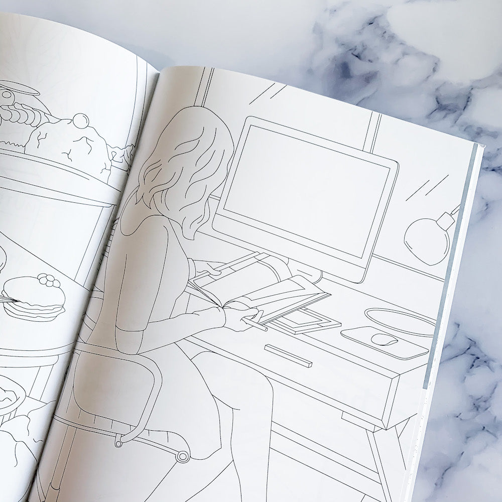 Inspirational Coloring Book
