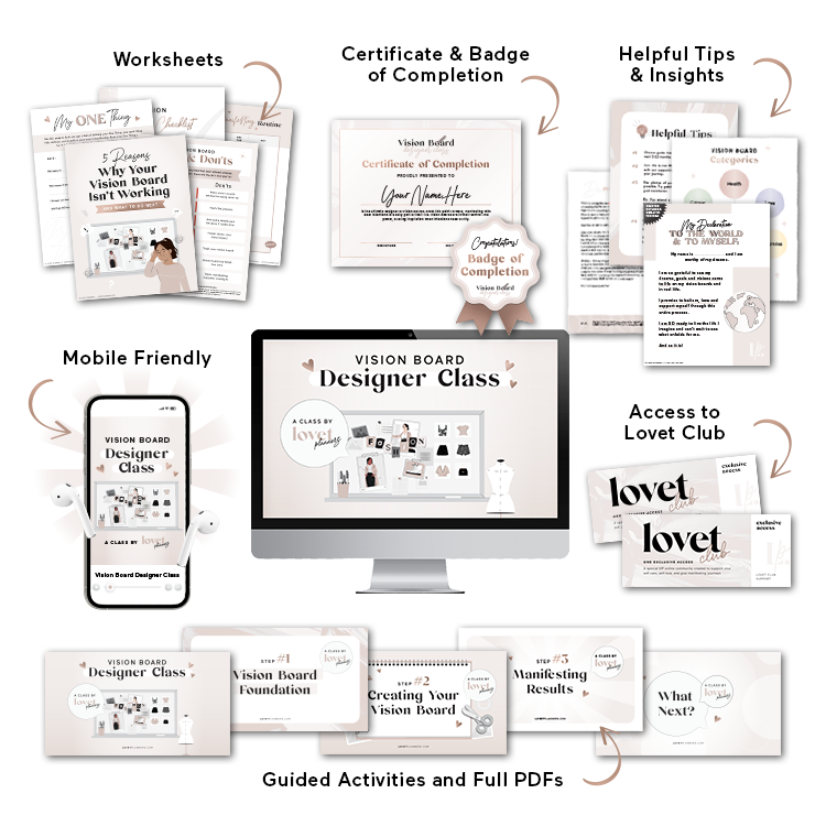 Vision Board Course (Digital)