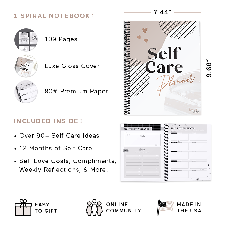 Self Care Planner