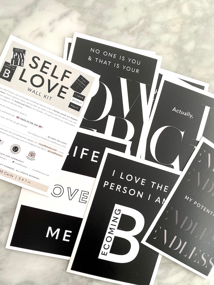 Affirmation Wall Kit (Black)