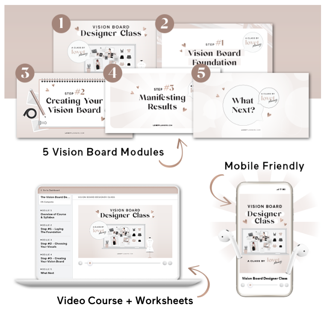 Vision Board Course (Digital)