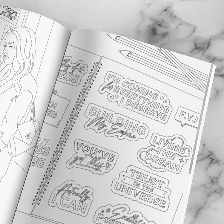 Manifesting Coloring Book