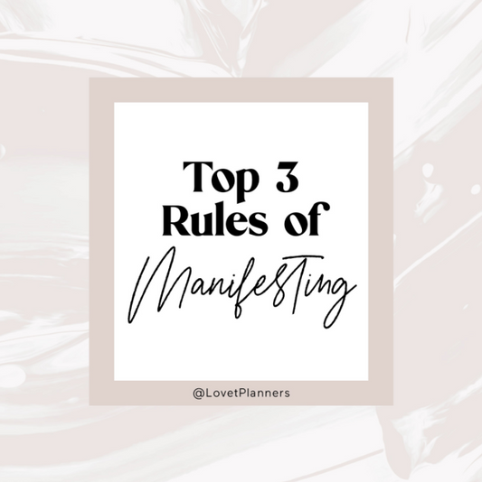 3 Rules of Manifesting Everyone Should Know