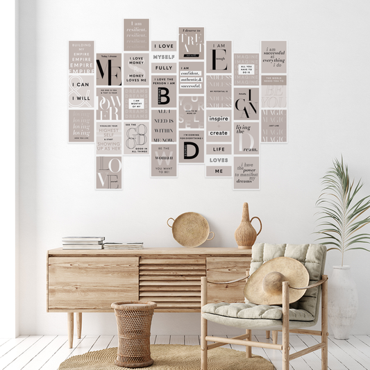 How to Decorate Your Space With Positive Affirmations