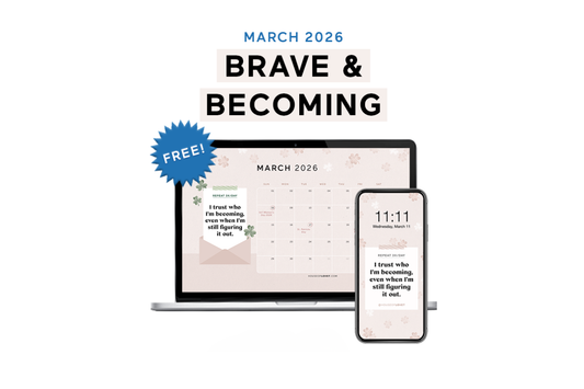 How Finishing Small Goals Can Change Your Life (+March 2026 Free Wallpaper)
