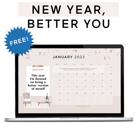 New Year, Better You: Affirmations for 2022 (+ Wallpaper Download)