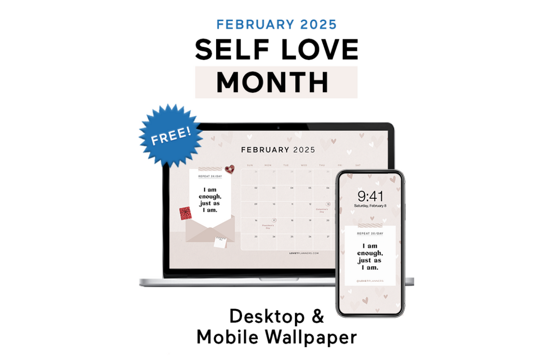 How to Attract Positive Relationships This February (+ February Free Wallpaper Download)