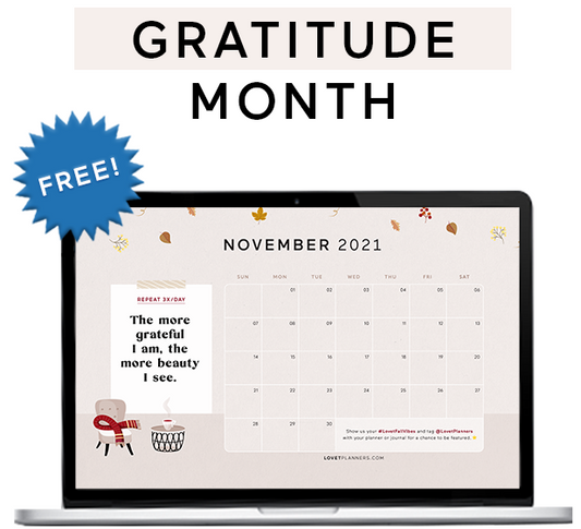 National Gratitude Month: How To Live A Grateful Life (+ Free Wallpaper Download)