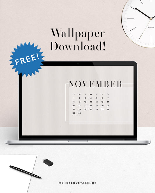 Things to Remember Every November + Free Wallpaper Download