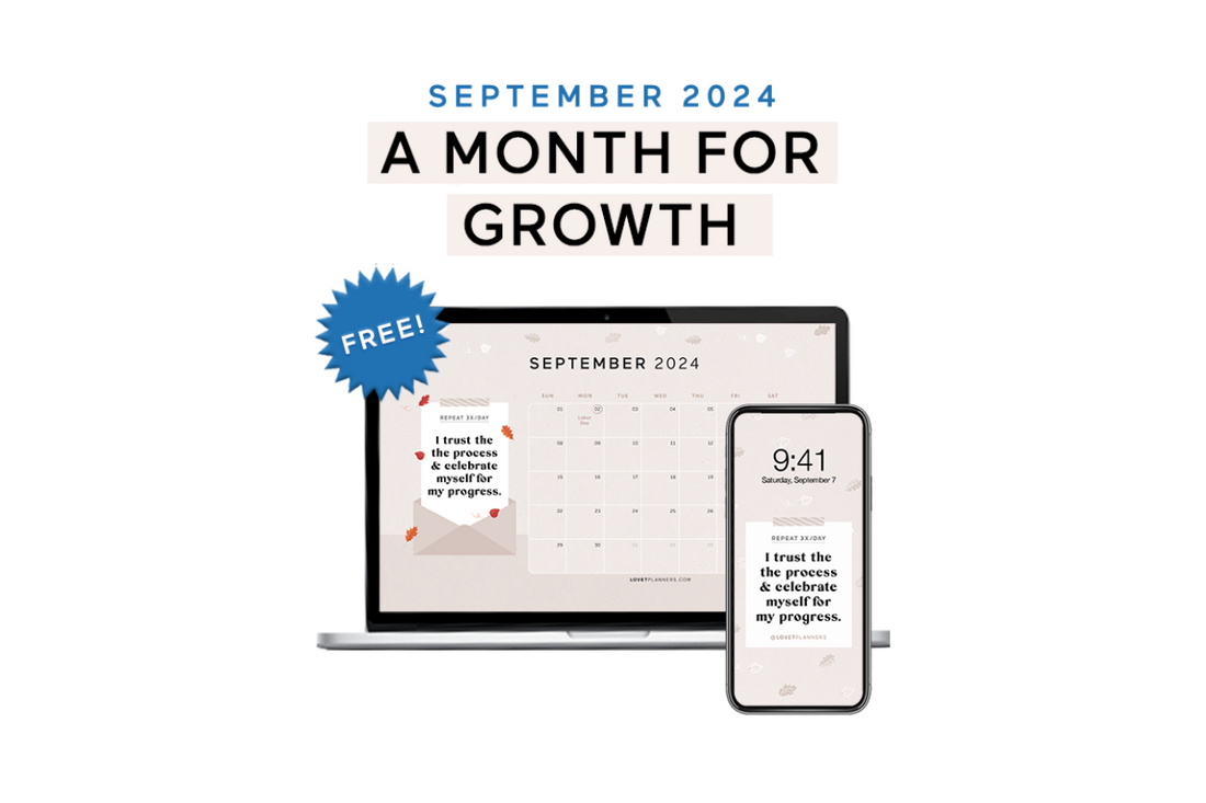 Simple Habits For Personal Growth (+ September 2024 Wallpaper Download)