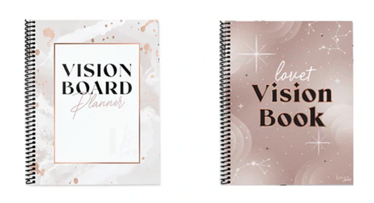 The Difference Between a Vision Board Planner and Vision Board Book