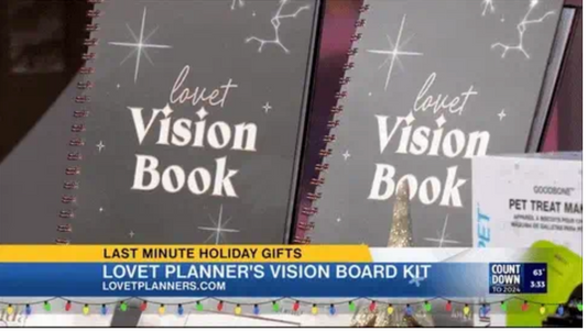Lovet Planners Featured on Klas 8 News - Last Minute Holiday Gifts