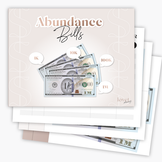 Abundance Bills Book