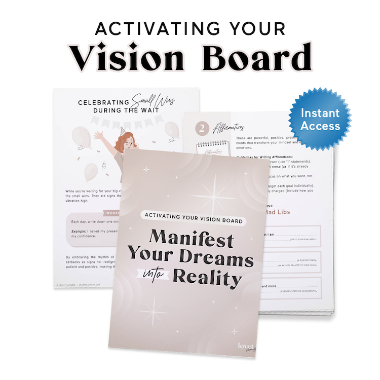 What is a Vision Board and Why Does it Work? – Lovet Planners