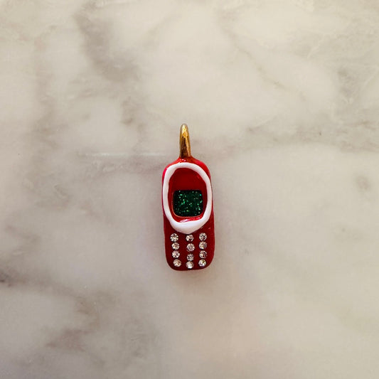 Red Cell Phone Charm - (SURPRISE)