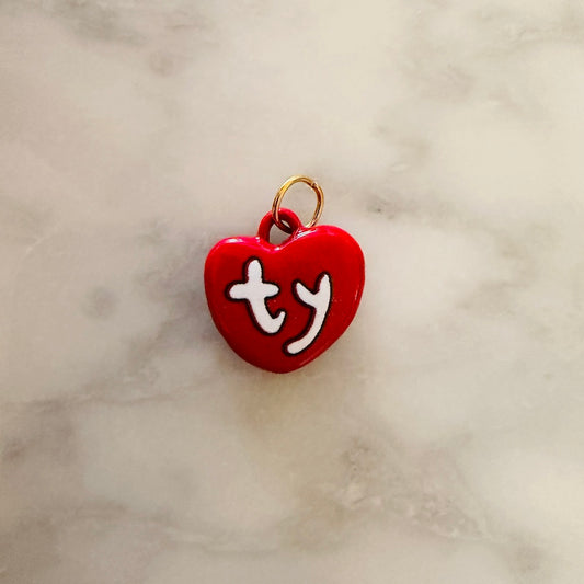 Red Nostalgia Heart Charm - (SURPRISE)