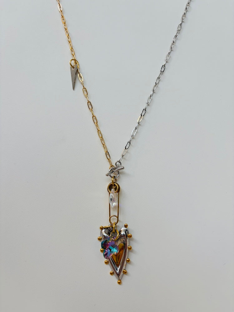 Prism Guard Heart Talisman Necklace - (SURPRISE)