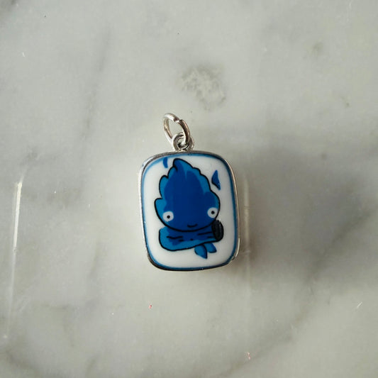 Blue + White Fire Charm - (SURPRISE)