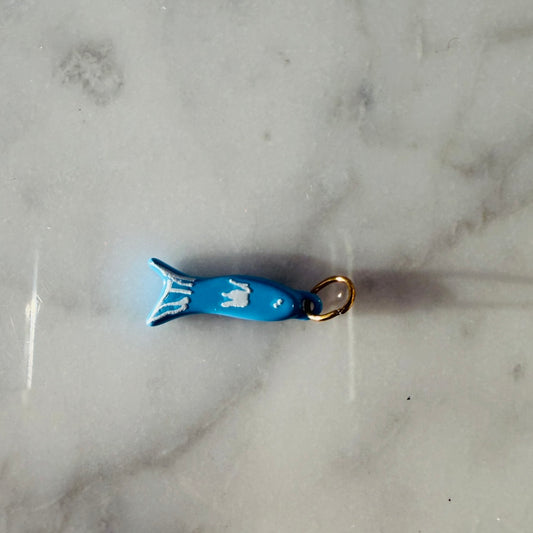 Lucky Blue Fish Charm - (SURPRISE)