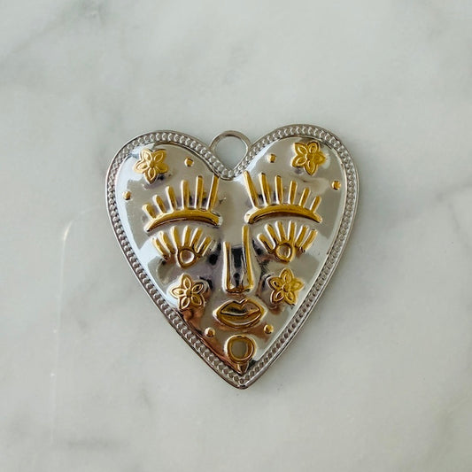 Playful Happy Heart (Two-Tone SURPRISE)