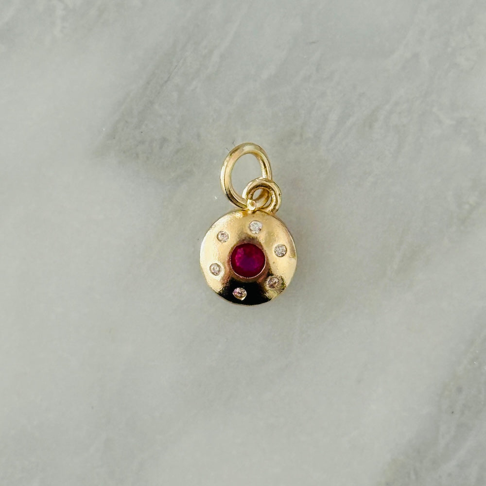 Royal Ruby Orbit Charm (SURPRISE)