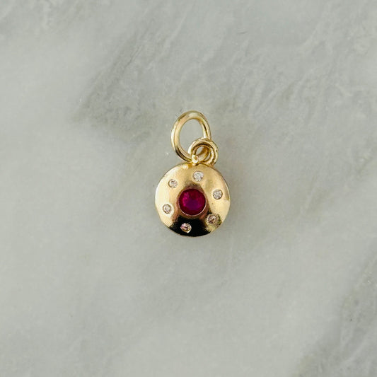 Royal Ruby Orbit Charm (SURPRISE)