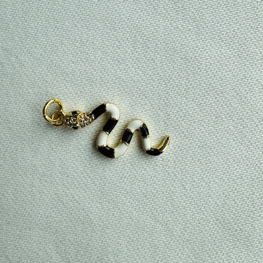 Black + White Snake Charm - (SURPRISE)