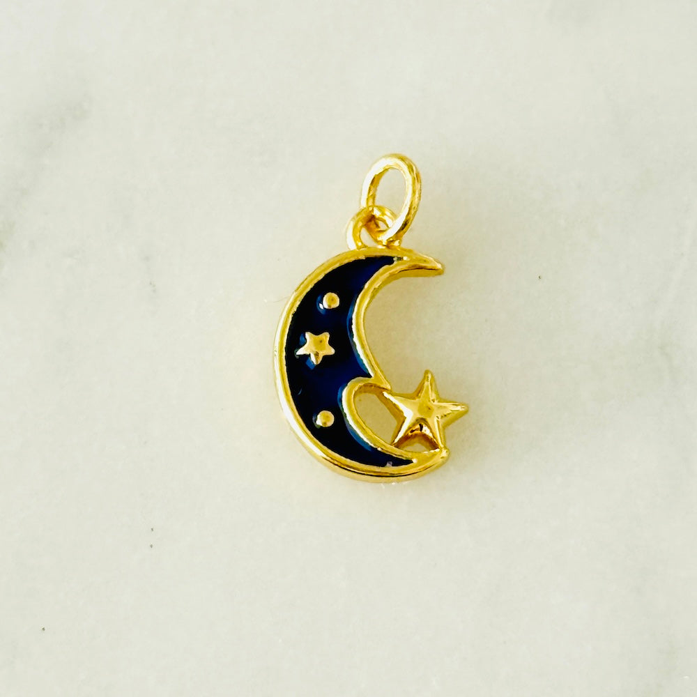 Mini Mini Midnight Moon Charm (SURPRISE)  ***ONE IN STOCK***