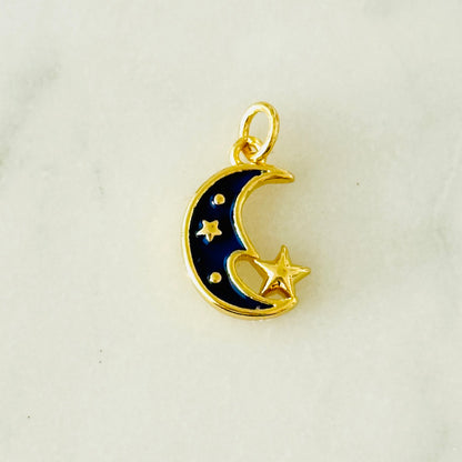 Mini Mini Midnight Moon Charm (SURPRISE)  ***ONE IN STOCK***