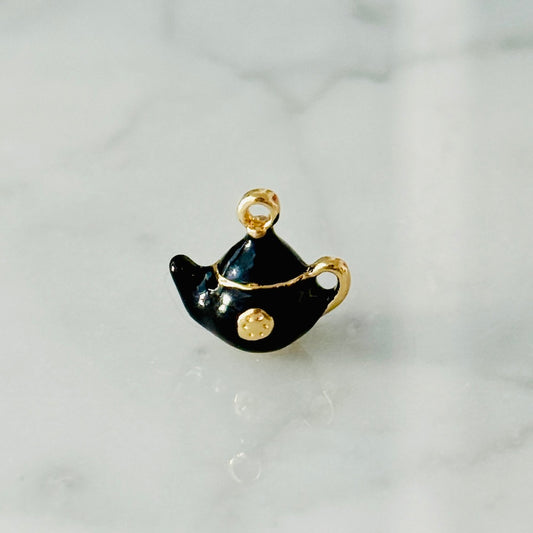 JAPAN Black Teapot Charm (SURPRISE) ***ONE IN STOCK***