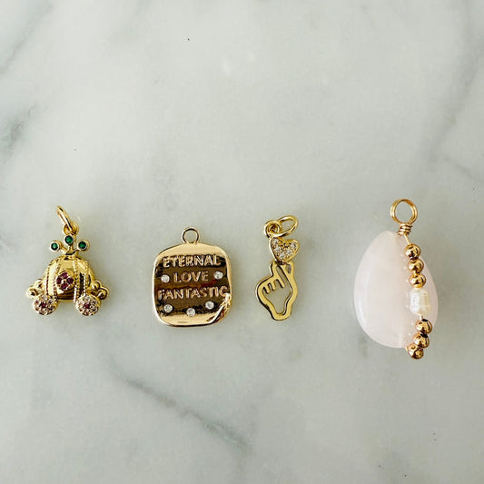 Love + Self Love Intention Bundle - Open Your Heart (4 Charms)