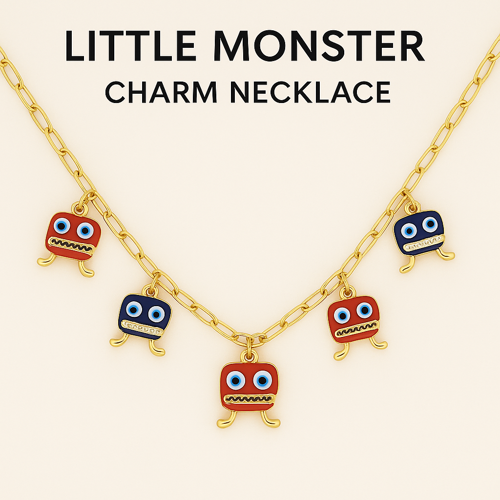 Monster Necklace- Shimmy Sham