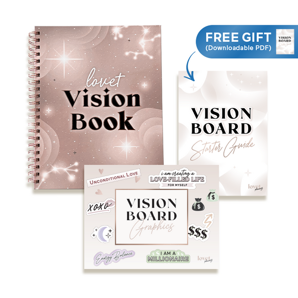 Vision Board Kit [BLACK] – Lovet Planners