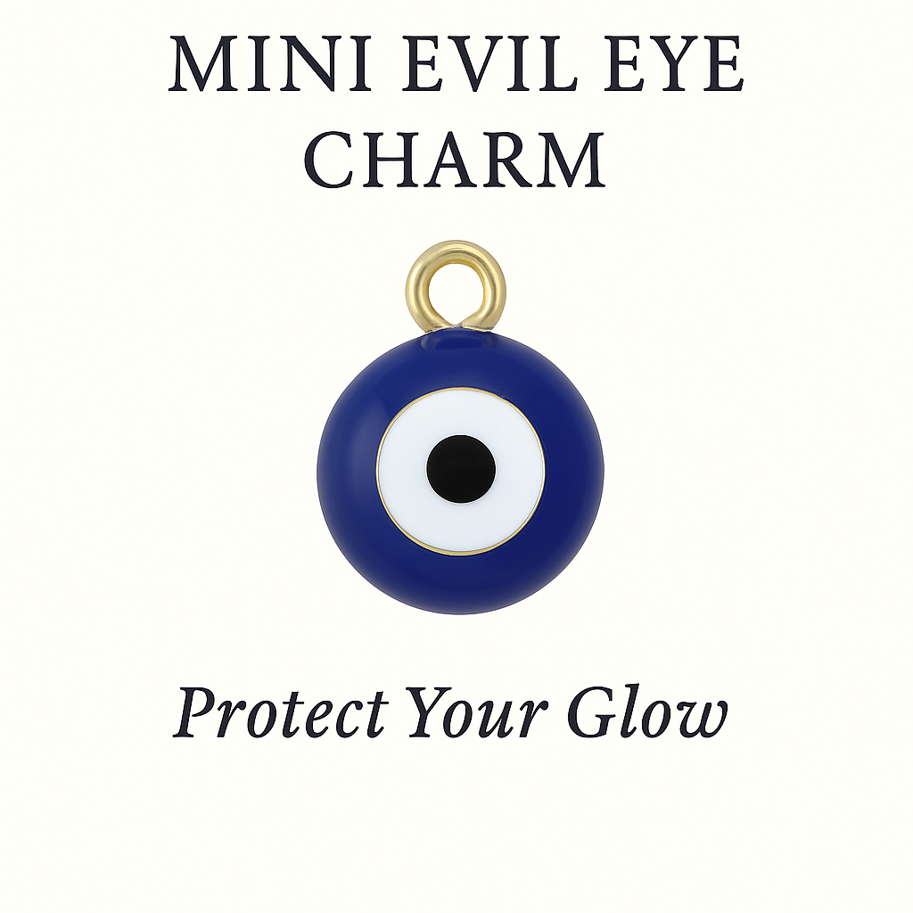 Mini Evil Eye Charm – Protect Your Glow